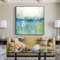 Hand Painted abstract colorful painting wall art painting on canvas pictures home decoration