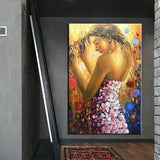 Hand Painted People Oil Painting Sexy Woman Abstract Canvas Art Wall House r Murals Size