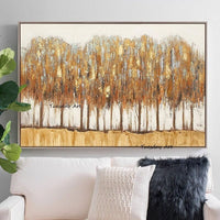 Hand Painted Oil Painting Abstract Landscape Hand Painted Canvas Life Tree for Livingroom Wall