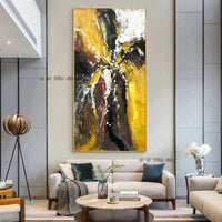 Painting Salon On Canvas Hand Painted Abstract Painting Hand Painted