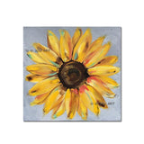 Hand Painted Yellow Sunflowers Canvas Art Wall Canvass