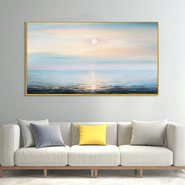 Hand Painted Oil Painting Hand Painted Landscape Abstract Home Canvas