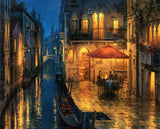 DIY Painting By Numbers City Scenery DIY Frame Pictures Paint By Number Venice On Canvas DIY Home Decoration 60x75cm