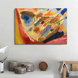 Hand Painted Modern Famous Art Abstractist Wassily Kandinsky Oil Paintings Wall Art for Living Decor