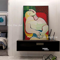 Style oil paintings Hand Painted Abstract Canvas Painting Art Picasso picturess