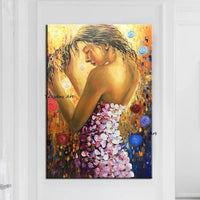 Hand Painted People Oil Painting Sexy Woman Abstract Canvas Art Wall House r Murals Size