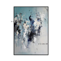 Modern Painting Hand Painted Abstract Landscape On Canvas Decor