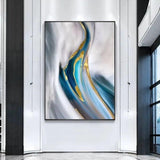 Seascape Abstract Oil Painting Modern Hand Painted Oil Painting On Canvas Wedding