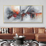 Abstract 3D Art Thick Knife Hand Painted Canvas Wall Art Modern Paintings Art