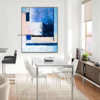 Abstract Painting Wall Art Canvas Expressionism Minimalist Modern Hand Painted Decoration Office