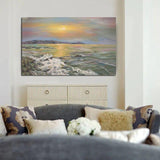 New Abstract Seascape Hand Painted Oil Painting Canvas Art Wall Decoration Paintings Canvas Art Artwork