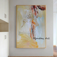 Modern Hand Painted Abstract knife On Canvas Wall Painting oil painting for