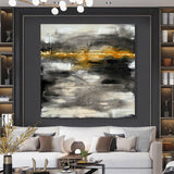 Hand Painted Impression Retro Oil Painting Abstract on Canvas Hand Painted Landscape Painting