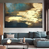 Abstract Oil Painting Oversized Abstract Painting Gold Foil Painting Modern Artwork huge Abstract Paintings On Canvas