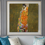 Classic Hand Painted Gustav Klimt Hope 2 Abstract Oil Painting on Canvas Modern Arts Room