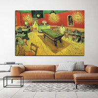 Hand Painted Van Gogh Famous Oil Painting Night Café Canvas