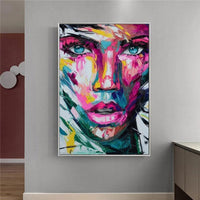 Decorative painting Hand Painted on Canvas Wall Art Portrait office room decoration