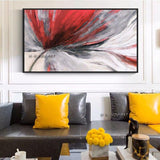 Modern Hand Painted Abstract Mountain Art Painting On Canvas Wall Art Wall Adornment Painting