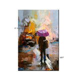 Hand Painted Abstract Colourful Oil Paintings On Canvas For Office Hand Painted Modern Wall Art