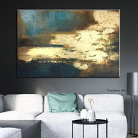 Abstract Oil Painting Oversized Abstract Painting Gold Foil Painting Modern Artwork huge Abstract Paintings On Canvas