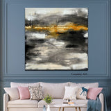 Hand Painted Impression Retro Oil Painting Abstract on Canvas Hand Painted Landscape Painting