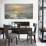 New Abstract Seascape Hand Painted Oil Painting Canvas Art Wall Decoration Paintings Canvas Art Artwork