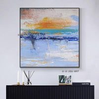 Arrivals Hand Painted High Quality Big Abstract on Canvas Kinds of Abstract Acrylic Painting for