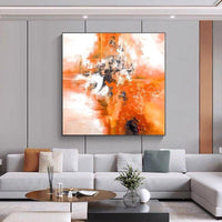 Abstract Oil Painting Office Decor Modern Art Acrylic Painting On Canvas Original Hand Painted Contemporary