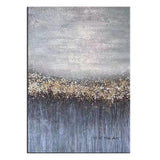 Abstract Hand Painted Landscape Painting On Canvas For Bedroom