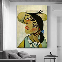 Hand Painted Gi Abstract Oil Paintings Wall Art Picasso Girls Modern Decoration Canvas for Home