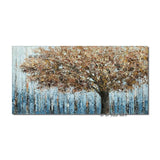 Hand Painted Canvas Abstract Trees Modern Decorative Wall Art