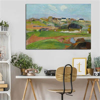 Hand Painted Art Oil Painting Paul Gauguin Impressionism Landscape Abstract Retro Room Decors