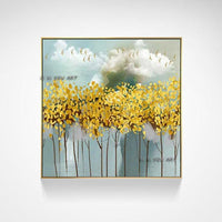 Hand Painted Abstract Wall Art Landscape Decorative Modern On Canvas