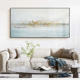 Modern Style Hand Painted Abstract Oil Painting On Canvas Sofa Bedroom