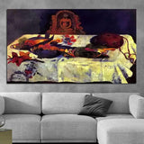 Paul Gauguin Hand Painted Oil Painting Still Life: Parrot Retro Classic Abstracts Aisle Decor
