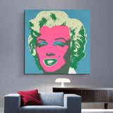 Hand Painted Andy Warhol Marilyn Monroe Art Hand Painted Oil Painting Canvass