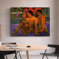 Paul Gauguin Hand Painted Oil Painting Golden Body Abstract Classic Retro Wall Art Room Decor