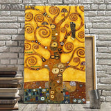 Hand Painted Tree Of Life Canvas Painting Gustav Klimt Oil Paintings