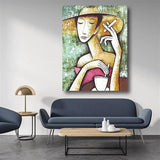 Hand Painted Oil Painting Picasso Famous Paintings Canvas Arts Decoration Abstract