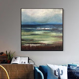 Hand Painted Abstract Oil Painting Modern Landscape Hand Painted Office Home Abstract Textured Canvas Art As