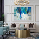 Abstract Landscape Painting Hand Painted On Canvas Hand Painted Modern Wall Art Painting