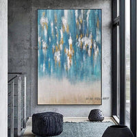 Wall Hanging Paintings Modern Abstract Canvas Hand Acrylic Painting Pieces Wall Panel Art Import Artwork