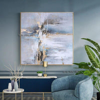 Modern Abstract Landscape Hand Painted Canvas Wall Art Style For Home Wall Decoration