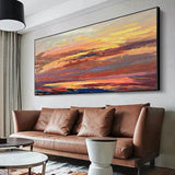 Modern Painting Hand Painted Abstract Beautiful Landscape Oil Painting on Canvass Decor no Framed Art