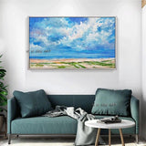 Modern Hand Painted Scenery Art On Canvas