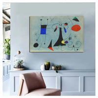 Joan Miró Famous Painter Wall Art HQ Canvas Print Painting FRAME AVAILABLE