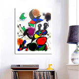 Joan Miró Litografia Wall Art HQ Canvas Print Painting FRAME AVAILABLE