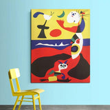 Joan Miró Wall Art HQ Canvas Print Painting FRAME AVAILABLE