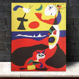 Joan Miró Wall Art HQ Canvas Print Painting FRAME AVAILABLE