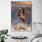 High Quality Canvas Print Modern Horse Painting Giclee Printing Wall Art Decoration (Free Shipping)
